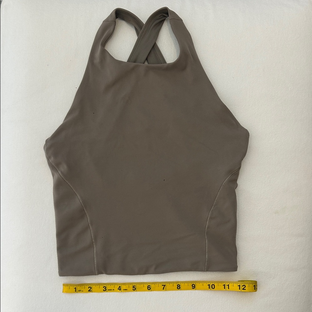 Abercrombie YPB High Neck Cropped Tank
